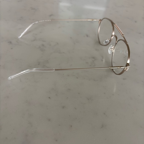 Prodesign Denmark Silver Coil Top Prescription Glasses Frames - Picture 2 of 9